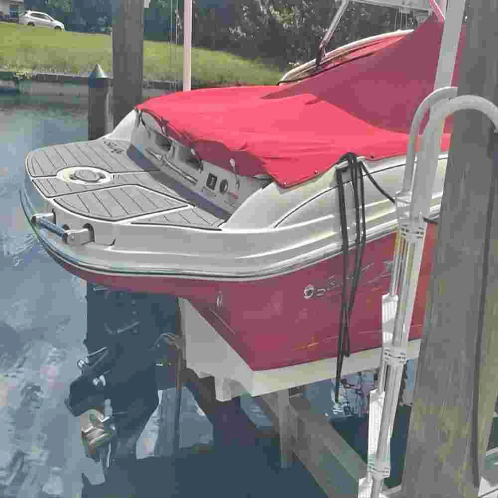 2005 Sea Ray 200 Select úszóplatform pad hajó EVA habszivacs mű teak fedélzeti padlószőnyeg