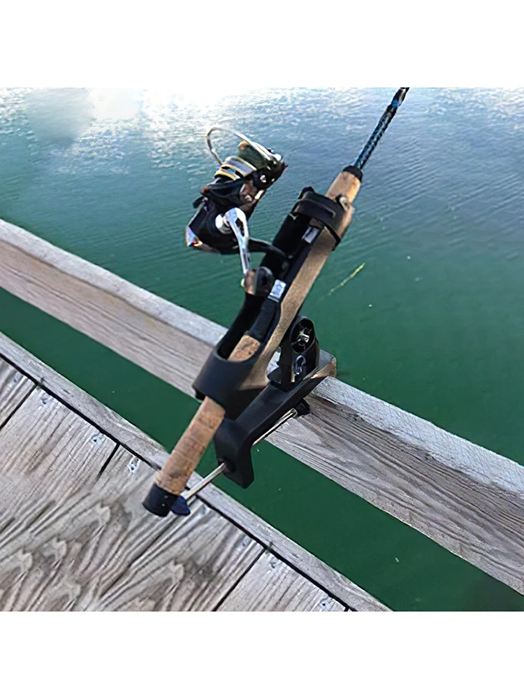 360 fokban állítható horgászbot tartó csónakrúd konzol
