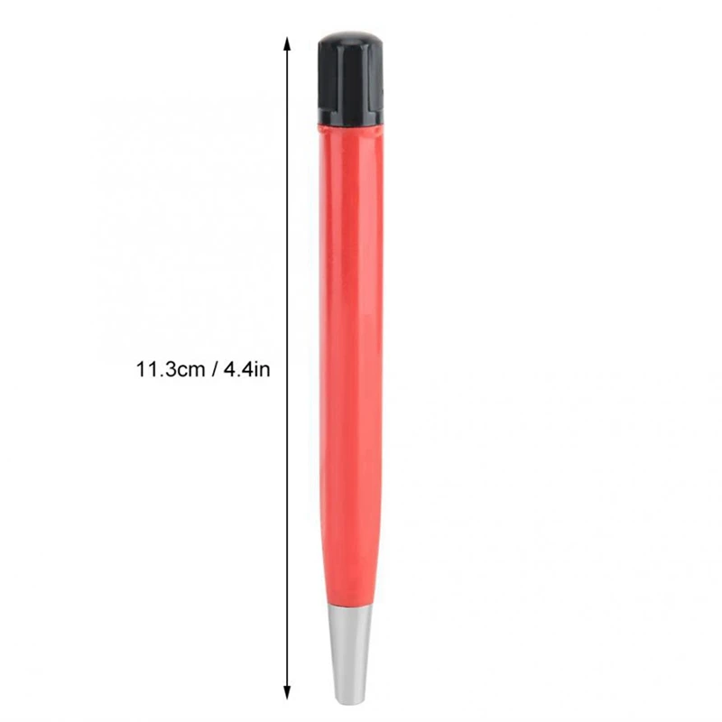 4X óra rozsdaeltávolító kefe toll üvegszál / sárgaréz / acél Tiszta karcolásos polírozó eszköz Óra alkatrészek javító eszköz