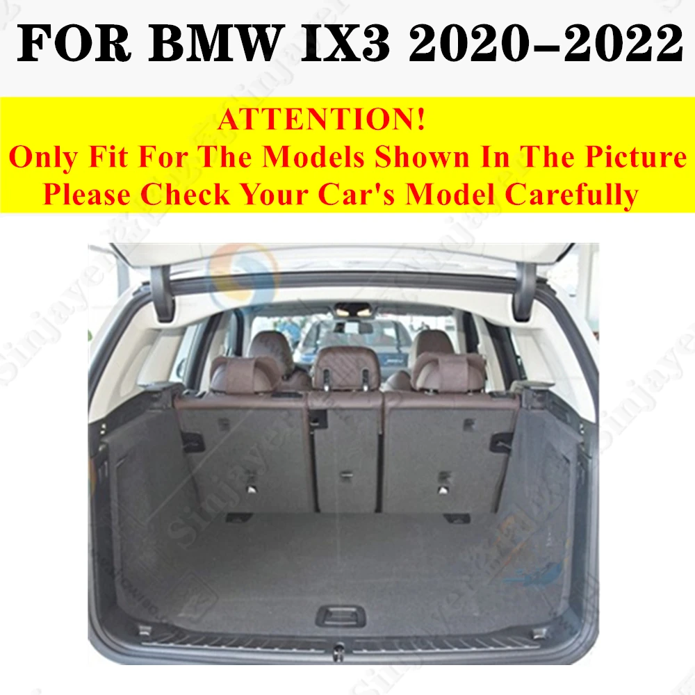 Autó csomagtartó szőnyeg BMW IX3 2020 2021 2022 hátsó rakománybélés farok csomagtartó tálca poggyász Protect Pad szőnyeg belső alkatrészek Tartozékok