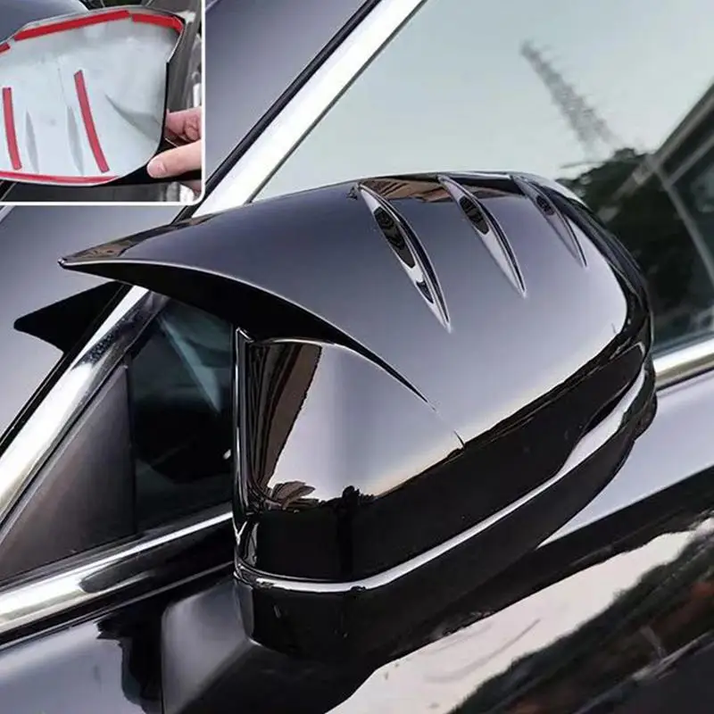 Autó-stílus a Honda 2023 számára Stílus kürt alakú ABS szénszálas stílusú visszapillantó tükörfedél karcmentes visszapillantó sapkák