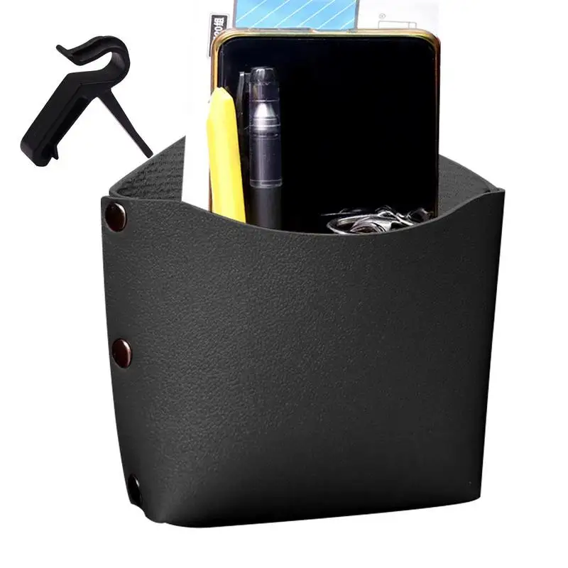 Autós tárolótáska légtelenítő műszerfal Függő bőr tároló doboz Anti stressz multifunkcionális szervező telefonszemüveghez Kulcsok