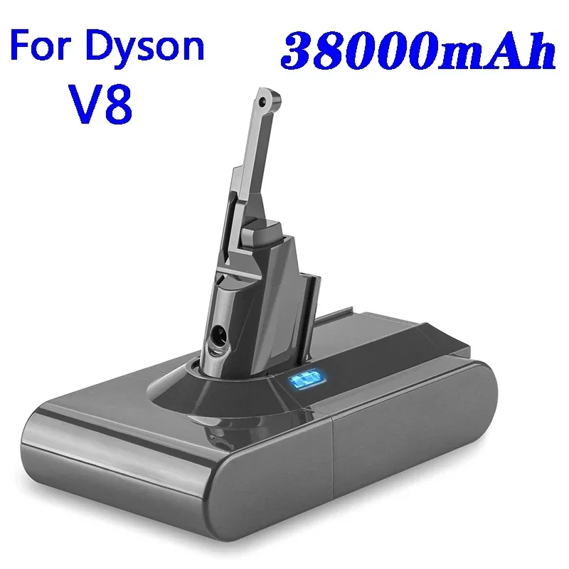  Dyson V8 21.6V 38000mAh csereakkumulátor a Dyson V8 abszolút vezeték nélküli porszívó kézi porszívóhoz Dyson V8 akkumulátor