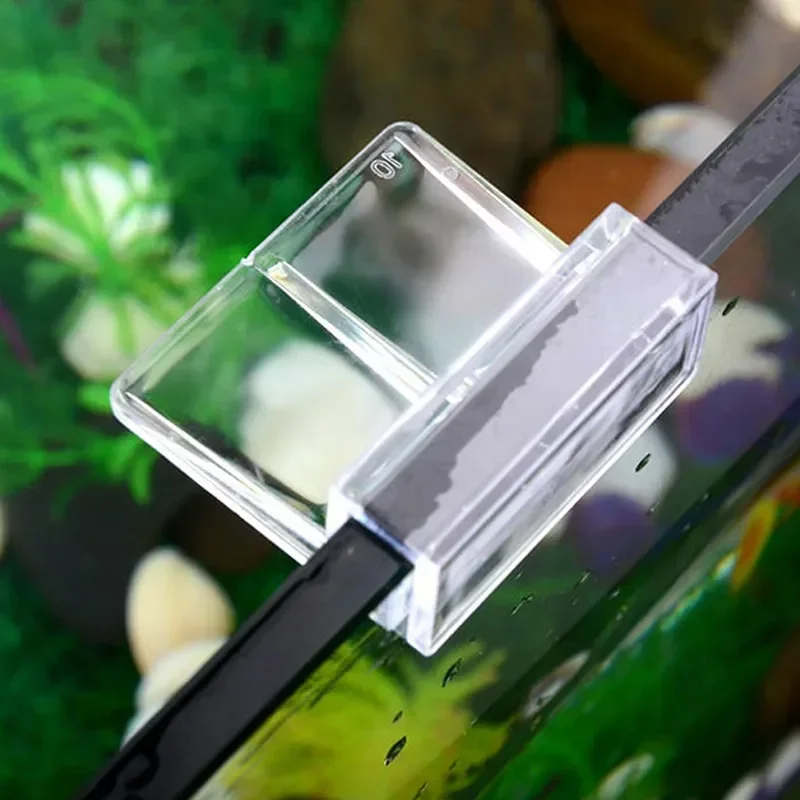 Fish konzol keret nélküli akril tartályfedél akvárium klipek 6/8/10/12mm fedélüveg tartóhoz