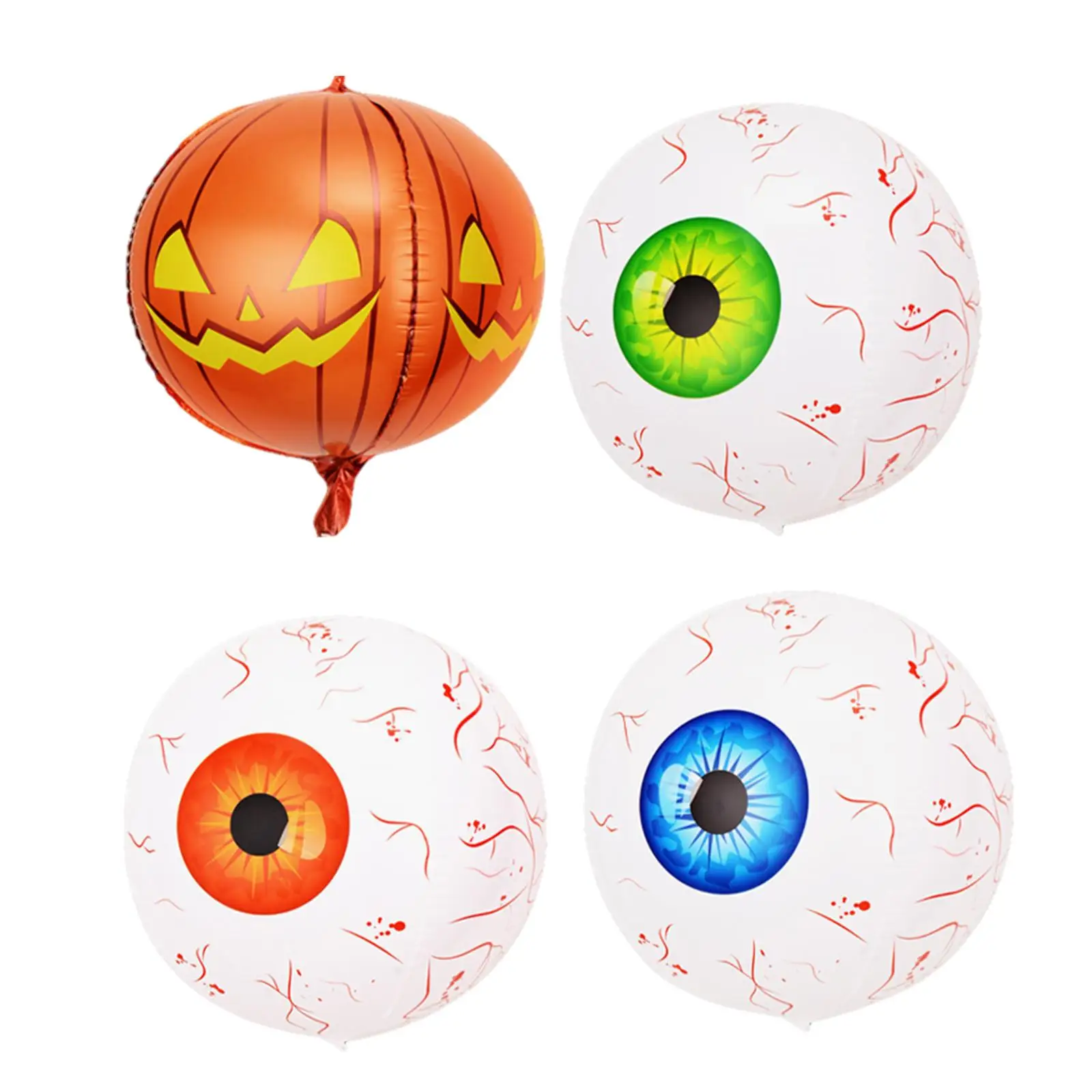 Halloween Felfújható szemgolyó dekorációk Kísérteties 55cm-es játékok Ijesztő léggömb kellékek partikellékekhez Fesztivál kert udvari dekoráció