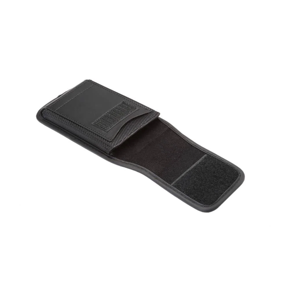 HiSense E50 (2021) bőr kártyatartóhoz Függőleges nylon fekete övfedél