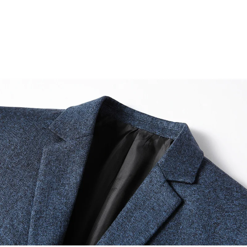 Kiváló minőségű férfi blézer szürke kék bordó egymellű elegáns divatkabát kabátok Business Office alkalmi blézerek férfiaknak