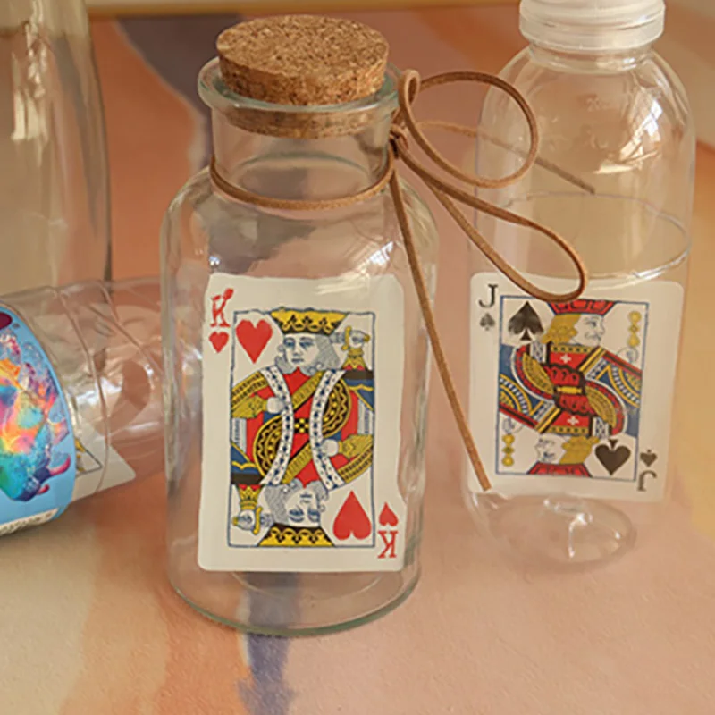 Kártyáról palackra J.C. Mágikus trükkök Bűvész Bűvész közelről Sreet illúziók Trükkök Mentalizmus kellékek A kiválasztott kártya megjelenik a Bottle Magia-ban