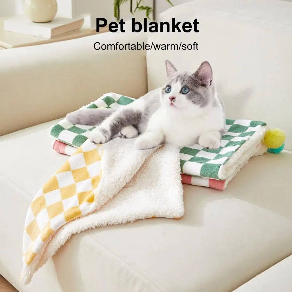 Labda dekoráció kisállat takaró plüss kisállat takaró hangulatos kutyaágy szőnyeg puha gyapjú párna meleg kényelmes kisállat macskáknak macskáknak