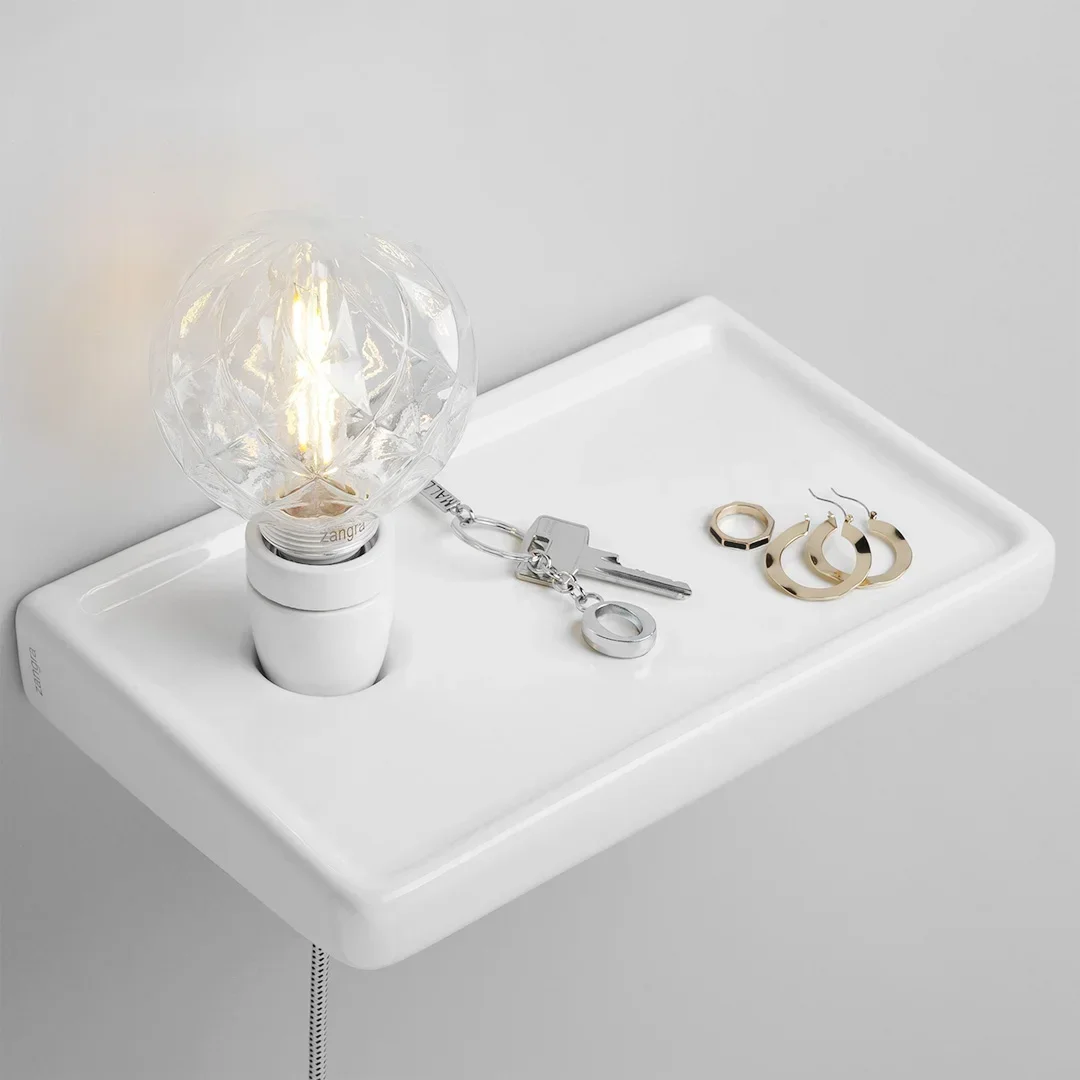 Lámpa alap DIY izzótartó foglalat kerámia lámpatest retro lámpatest fehér porcelán lámpatartó kerámia E27 foglalat
