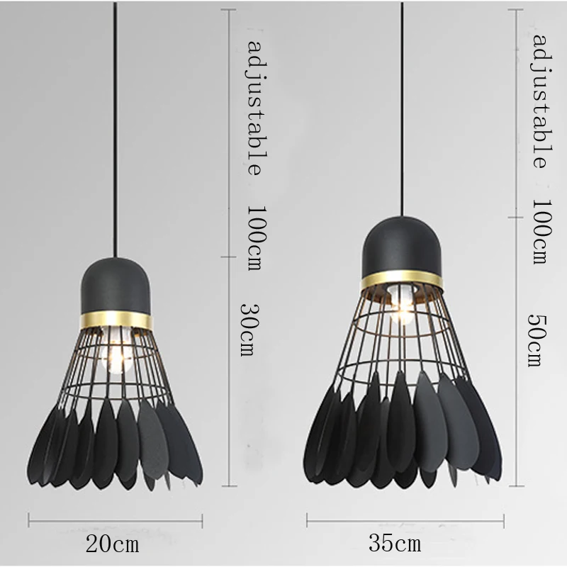 Nordic Modern Étkező LED csillár hálószoba Nappali világítás Étkező Konyha Kávézó Mennyezeti csillár E27
