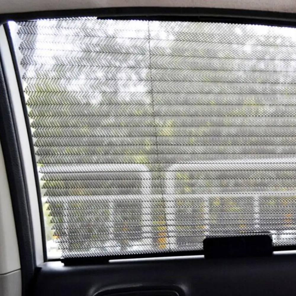 Nyári autó automata visszahúzható oldalablak függöny Napvédő árnyékoló árnyékoló napernyő