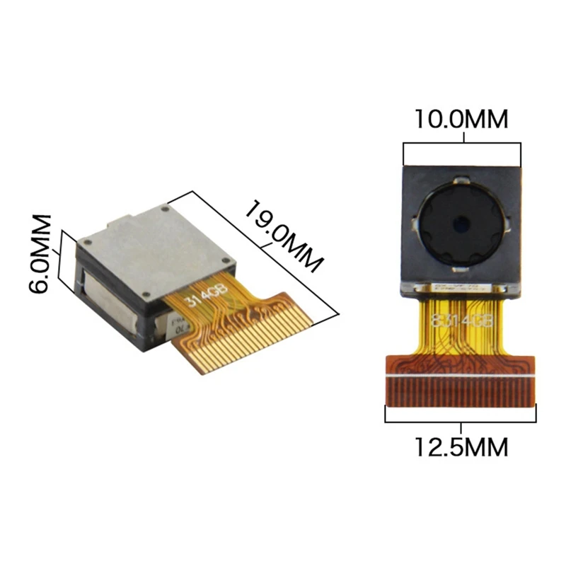 OV3640 kamera modul 3 millió képpont QR-kód beolvasás felismerése AF autofókusz