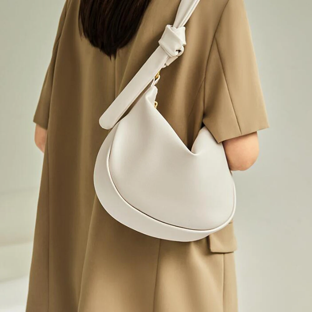 Puha bőr váll keresztirányú táska női luxus nagy design pénztárca és kézitáskák nőknek Egyszerű hölgy táskák bolsa