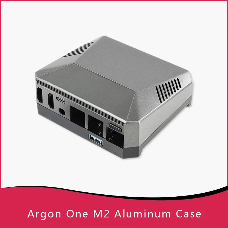 Raspberry Pi 4 Metal Shell ARGON ONE V2 ONE M.2 NANOSOUND ONE Case HiFi hangzás ventilátorral