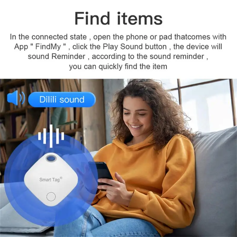 RYRA Apple Find My App nyomkövető eszközkövetés Mini Air Tag kulcs Gyermek kereső Háziállatok nyomkövetője Hely intelligens nyomkövető IOS rendszerhez