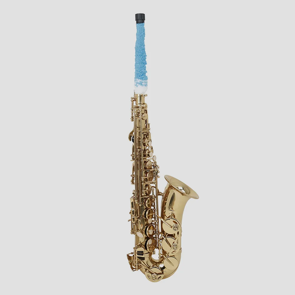 Szaxofon tisztító kefe Puha fuvola tisztító kefe tisztító Fuvola tampon hangszertisztító eszköz