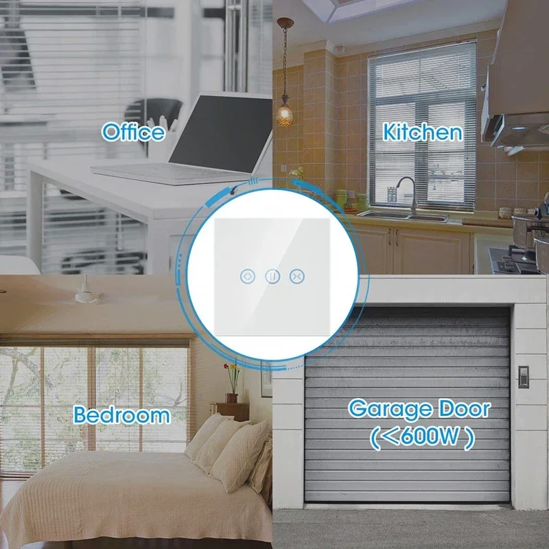 Tuya WiFi intelligens függönykapcsoló redőnyös villanymotorhoz Google Home Alexa Echo hangvezérlés DIY intelligens otthoni élet
