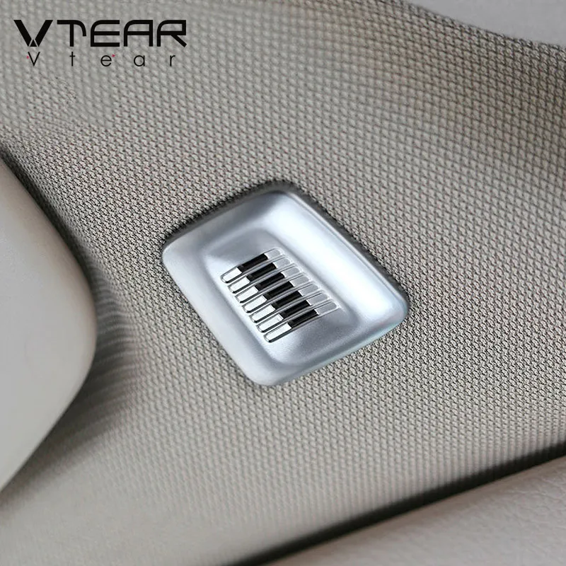 Vtear autó belső hangszóró burkolat dekoráció belső Gyönyörű kiegészítők Mikrofon keret díszítő alkatrészek BMW 318i 320d 330d G20