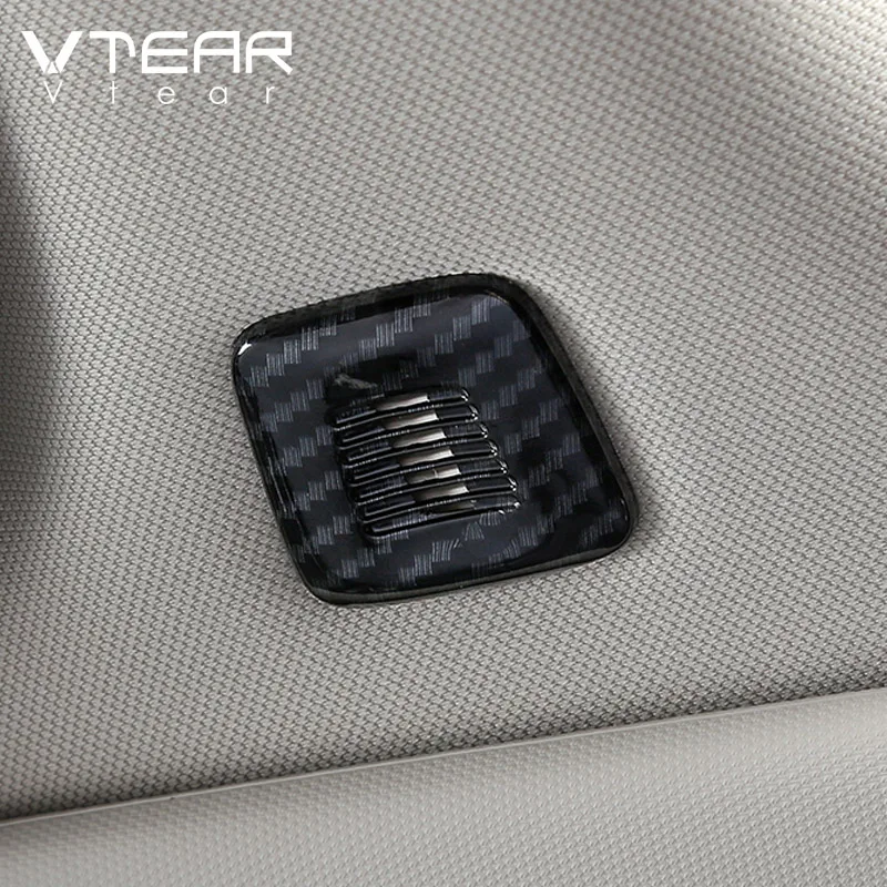 Vtear autó belső hangszóró burkolat dekoráció belső Gyönyörű kiegészítők Mikrofon keret díszítő alkatrészek BMW 318i 320d 330d G20