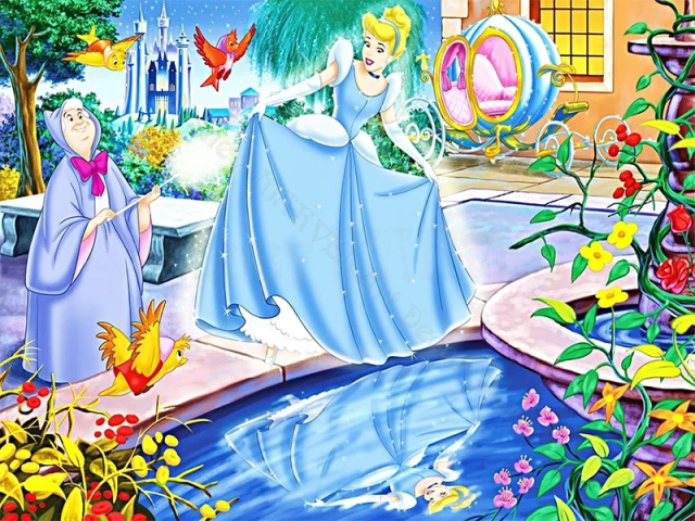 Vászon festmény Disney rajzfilm herceg és hercegnő plakátok és nyomatok fali kép Nappali dekoráció kép Lakberendezés