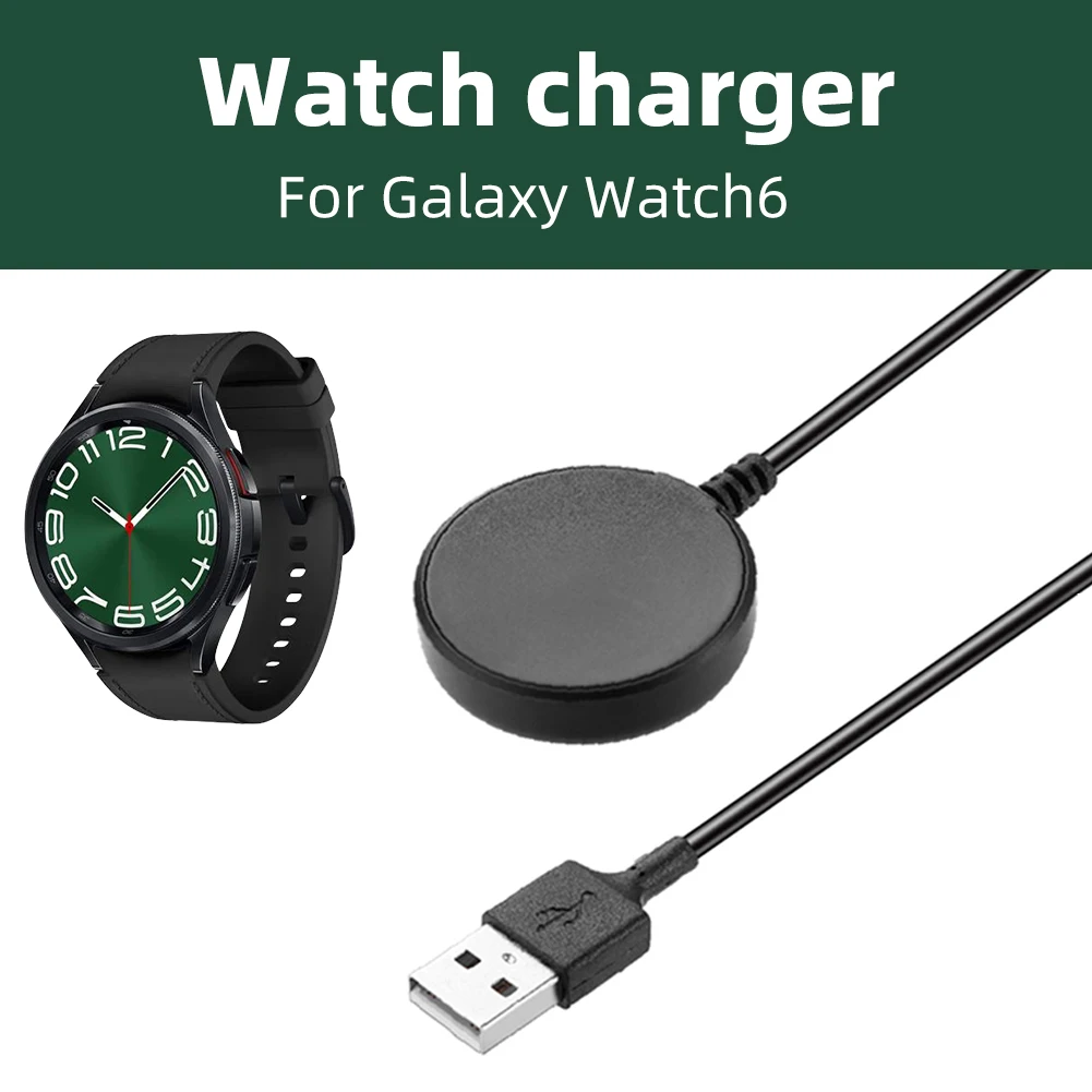 Watch töltő USB / C típusú vezeték nélküli töltőkábel kábel töltőkábel dokkoló Galaxy Watch6/6 Classic / 5/5Pro / 4 Classic / 4/3 készülékhez