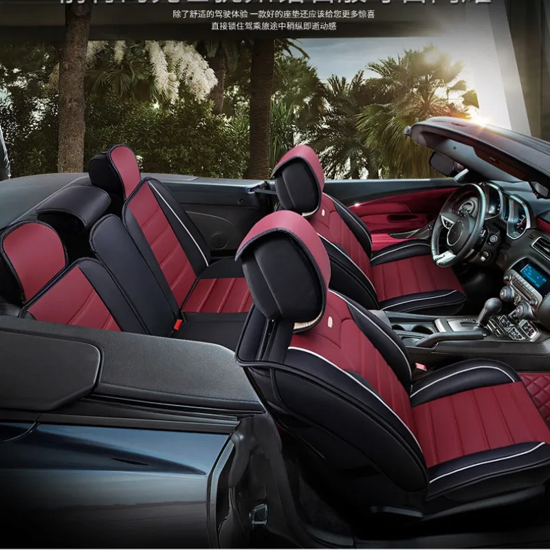 ÚJ luxus teljes lefedettségű autósülés-huzat Mg Mulan Zs Ev Hs 6 7 3 egyedi vízálló bőr automatikus kiegészítők
