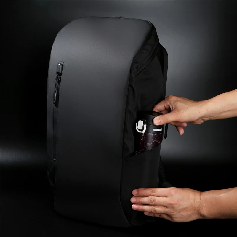 Új rejtett lopásgátló cipzáras 15,6 hüvelykes Iaptop hátizsák férfi kiváló minőségű táska multi USB töltőhöz Utazási hátizsákok Vékony táskák