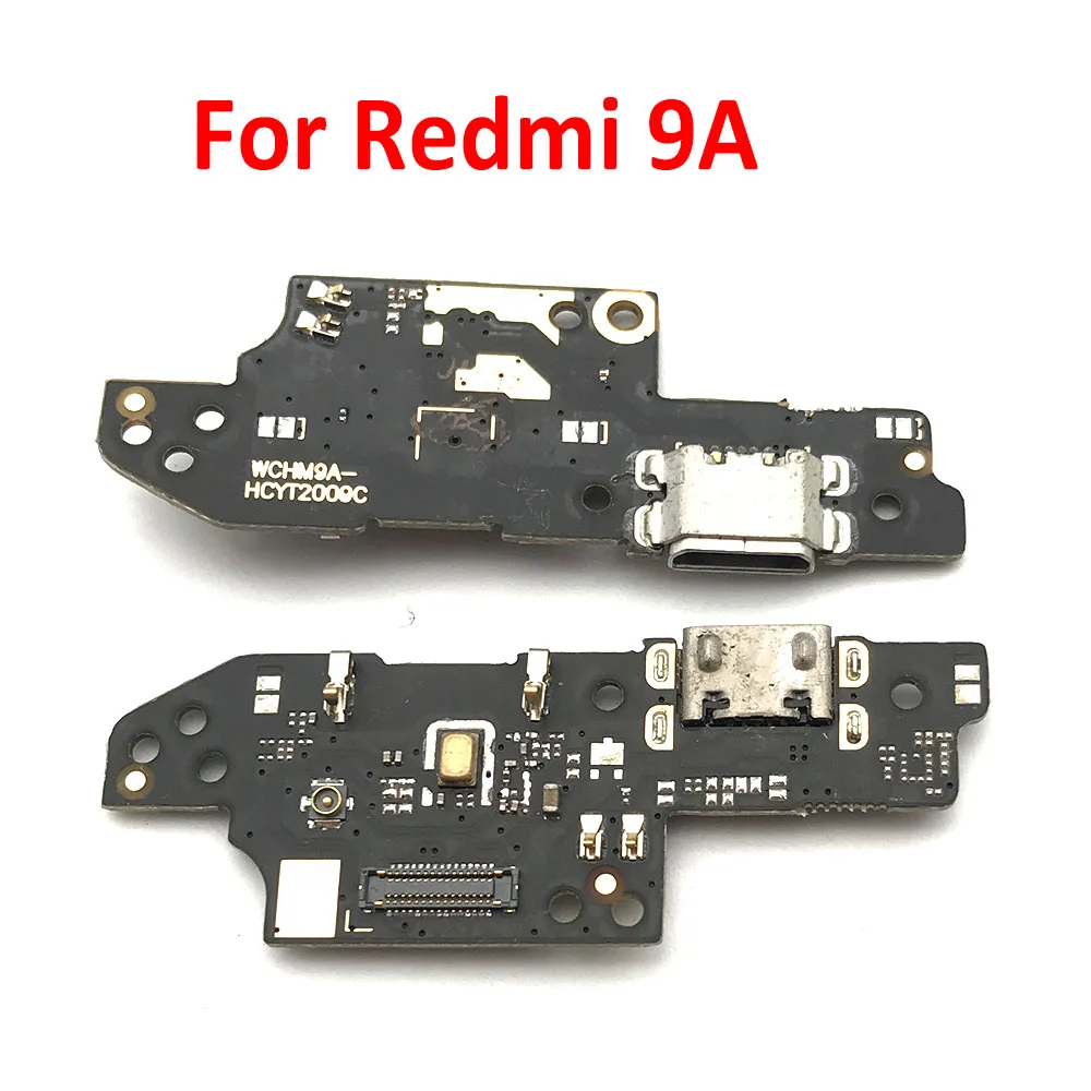 Új USB töltőkártya Xiaomi Mi 10T Lite Redmi 9 9A Note 6 7 8 9 Pro 5 5A 8T 9 9S USB töltő DCOK csatlakozó alkatrészek