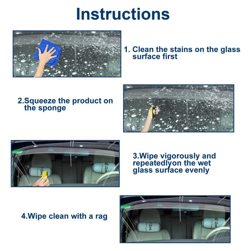 Üvegkerámia bevonat üvegbevonat festékvédelem Fokozott láthatóság 50ML ultrakemény kerámia autóbevonat öntisztító taszító