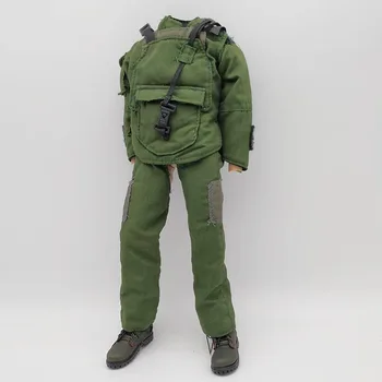 1/6 méretarányú zöld bomba szétszerelő ruha Füst harisnyatartó cipővel Nyitott ágyéknadrág modell 12 hüvelykes akciófigurához baba játék
