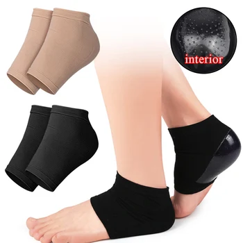 1 pár új gél sarokzokni hidratáló spa gél zokni lábápolás repedt láb száraz kemény bőrvédő nagy- vagy kiskereskedelem