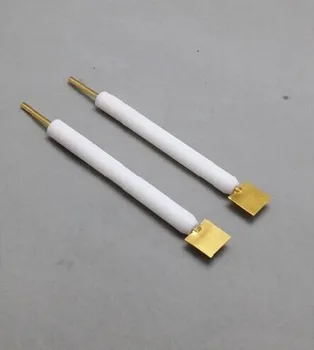 10 * 10 * 0,1 mm arany elektróda aranylemez elektróda AU lemez tisztasága 99,99% elektródpár