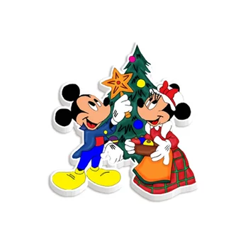 10 db/tétel Disney Mickey Minnie karácsonyi téma Cabochon sík charms DIY íjakhoz Party kézműves kellékek