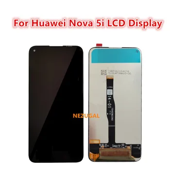 100% -ban tesztelve Huawei Nova 5i LCD kijelző érintőképernyős digitalizáló szerelvény GLK-LX1 / LX2 / LX3 esetén Huawei Nova 5i LCD képernyőhöz