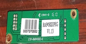 100% eredeti RAP4502UPEG V1.13 LCD kijelző