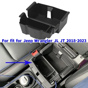 1Pcs Car Center kartámasz tároló doboz középső konzol szervező A Jeep Wrangler JL JT 2018-2023