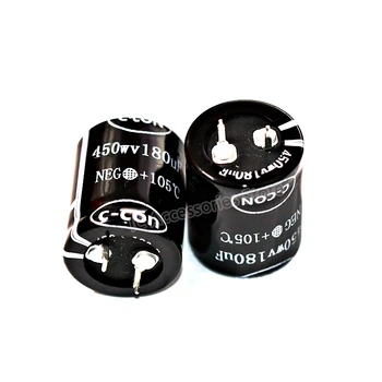 1PCS Japán vegyi fekete gyémánt elektrolit kondenzátor 450V180UF 400WV átmérő 30x25 Vadonatúj eredeti