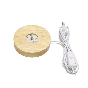 200 készlet Tömörfa ultravékony Led koktél alátét USB tápellátású Flash Bar csapos világítás Alap lámpa Tányéralátét étkezőasztalhoz