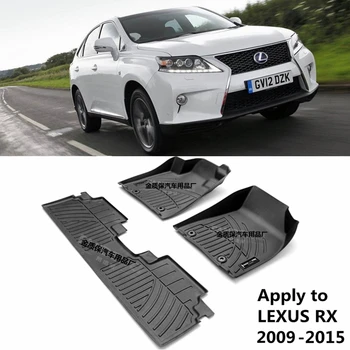 2009-2015-ös használatra LEXUS RX270 RX350 RX450h autószőnyeg 2009-2015 LEXUS RX270 RX350 RX450h autószőnyegek vízálló padlószőnyegek