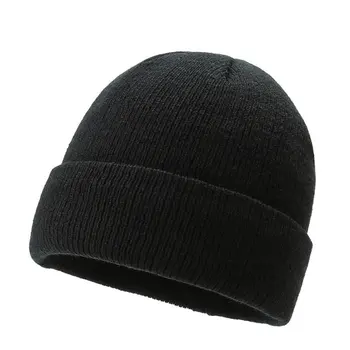 2021 Új téli kalapok nőknek Férfi sapkák kötött tömör hűvös kalap lányok Őszi női sapka meleg motorháztető alkalmi sapka nagykereskedelem