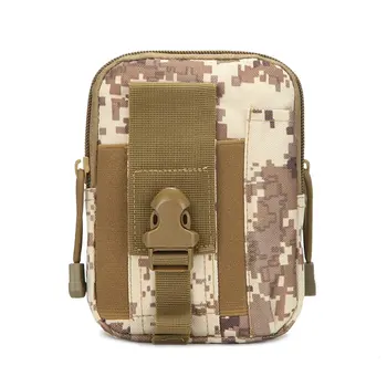 2021 Új univerzális kültéri taktikai táska katonai deréktáska pénztárca cipzárral többfunkciós telefon tasak táskával férfiaknak kültéri