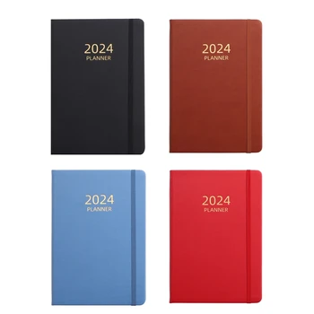 2024 A5 angol menetrendtervező rugalmas szalagos notebook szíj Book notebook
