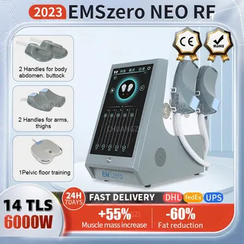 2024 Emszero gépek Professzionális EMSSLIM 6500w hordozható NEO test karcsúsító Nova Rf Mini izom EMS elektromágneses stimulálás