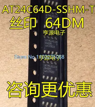 (20db/LOT) AT24C64D AT24C64D-SSHM-T 64DM 64DMY SOP8 Új eredeti készlet Power chip