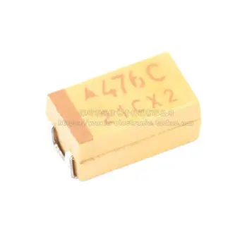 20PCS/eredeti eredeti patch tantál kondenzátor 6032C 16V 47UF ± 10% TAJC476K016RNJ