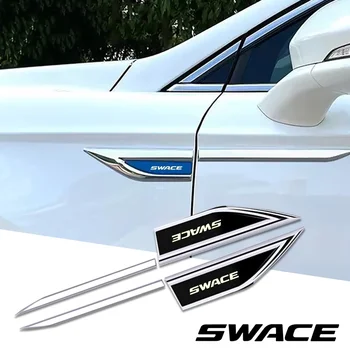 2db autós tartozék Oldalsó ajtók Penge autó matricák autós kiegészítők Suzuki Swace