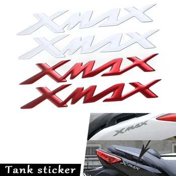2Pcs 3D gyanta gél embléma Fender Tank Pad logó matrica matricák Yamaha X-MAX XMAX XMAX xmax 125 250 400 motorkerékpár dekorációs alkatrészek