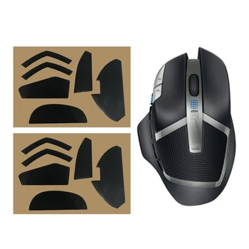 2set Professional Mouse Skate Mouse Feet Pads egérkorcsolya G602 egérhez Magas kopásállóságú lábmatrica Súrlódásgátló