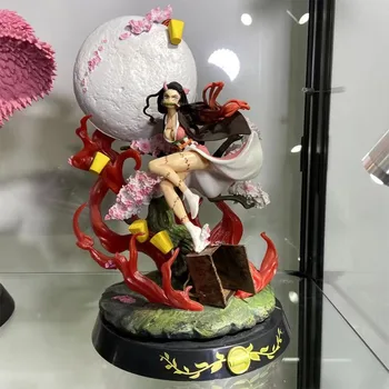 30cm Démonölő anime figura Gk Kamado Nezuko szobor felnőtt akciófigura gyűjthető modell születésnapi ajándékok baba dekorációs játékok